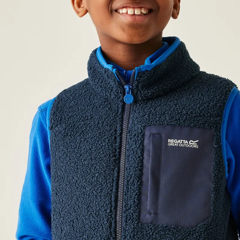 Regatta Kids Frankie Warm Bodywarmer Moonlight Denim-5