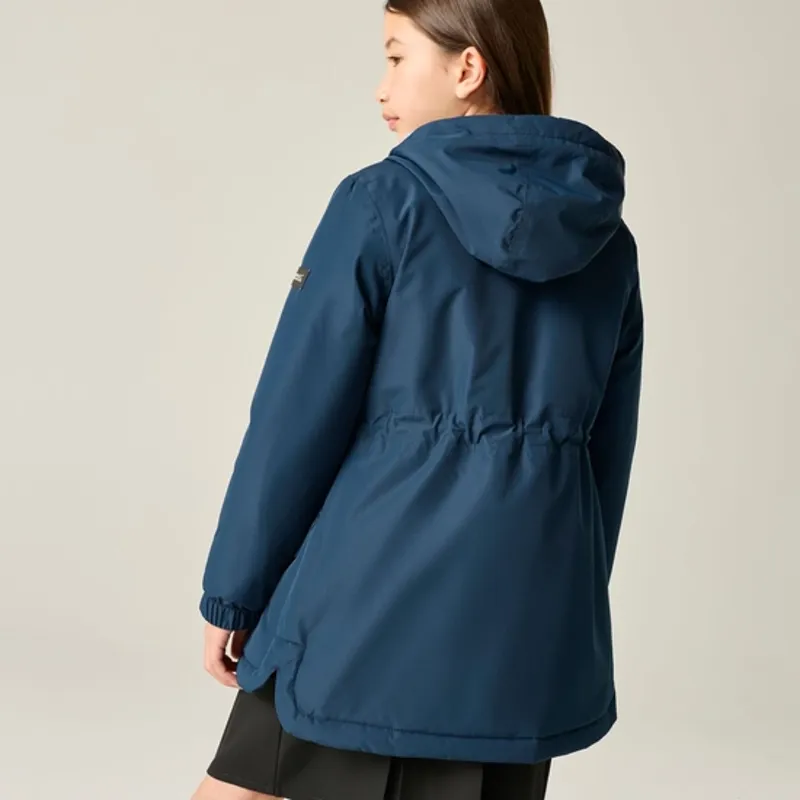 Regatta Kids Vallina Waterproof Insulated Jacket Navy/Dusky Blue-2
