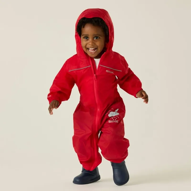Regatta Kids Puddle IV Suit Pepper-3