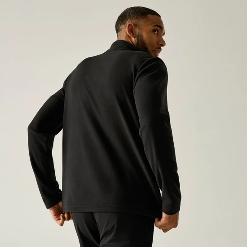 Regatta Mens Thompson Fleece Black-2