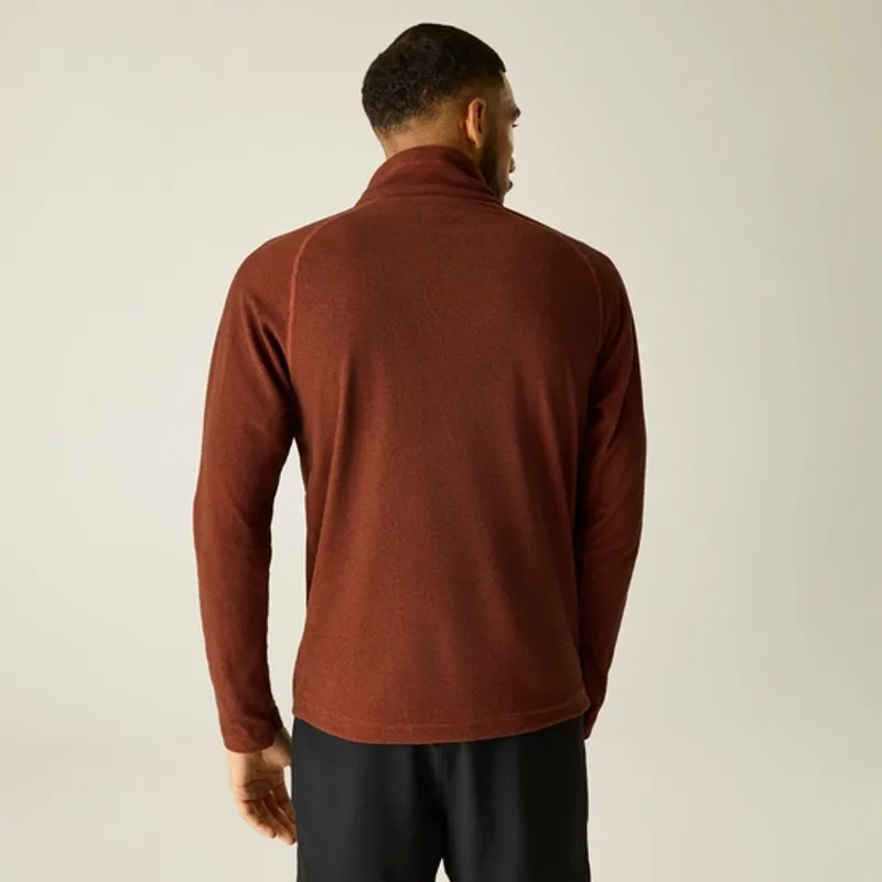 Regatta Mens Montes Fleece Burnt Henna-2