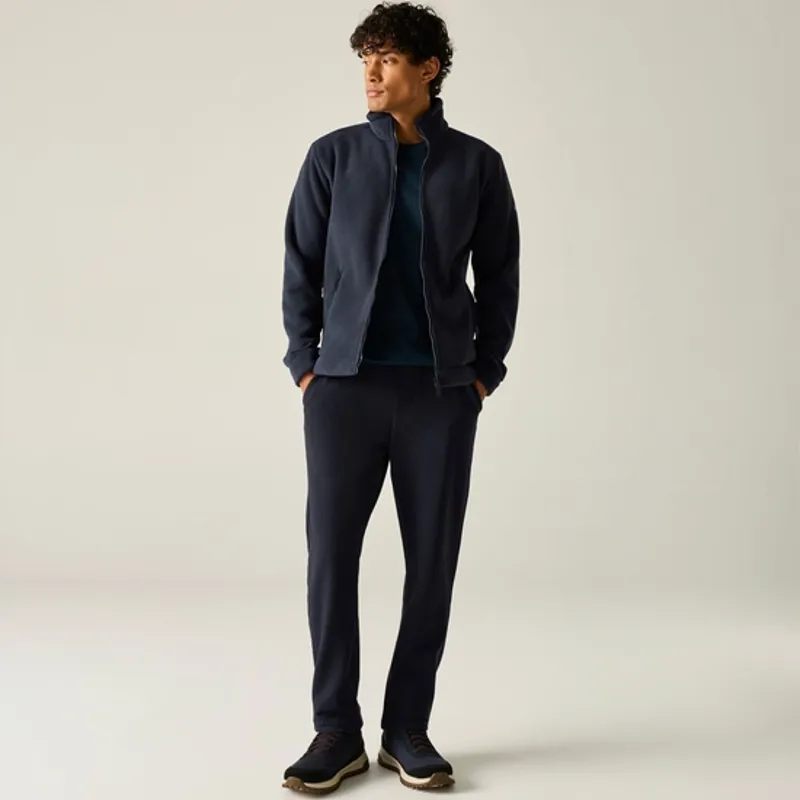 Regatta Mens Garrian II Full Zip Fleece Navy-4