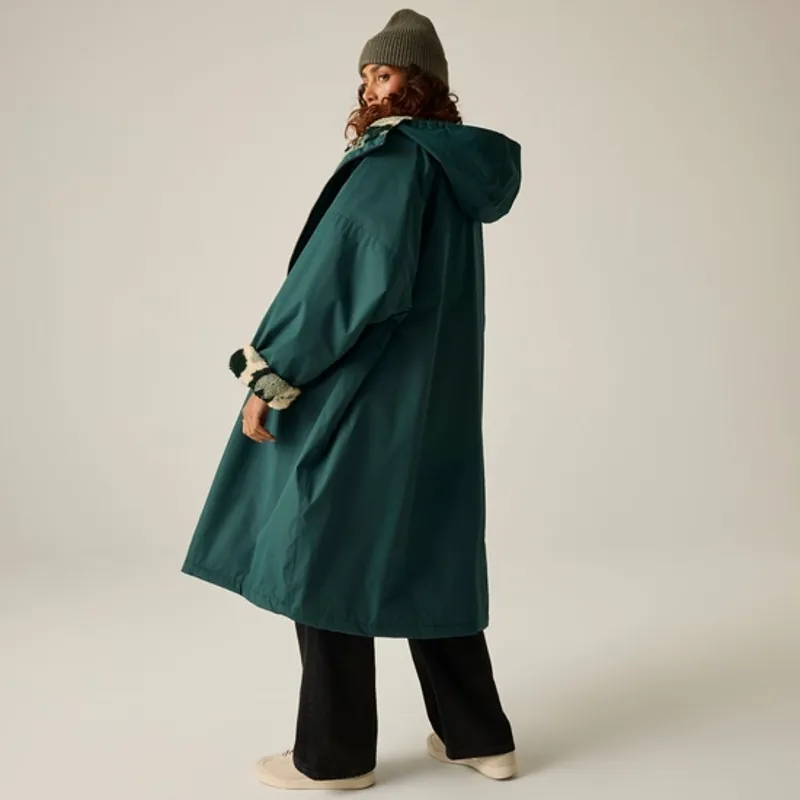 Regatta Adults Waterproof Robe Deep Pine/Brush Stroke Camo-2