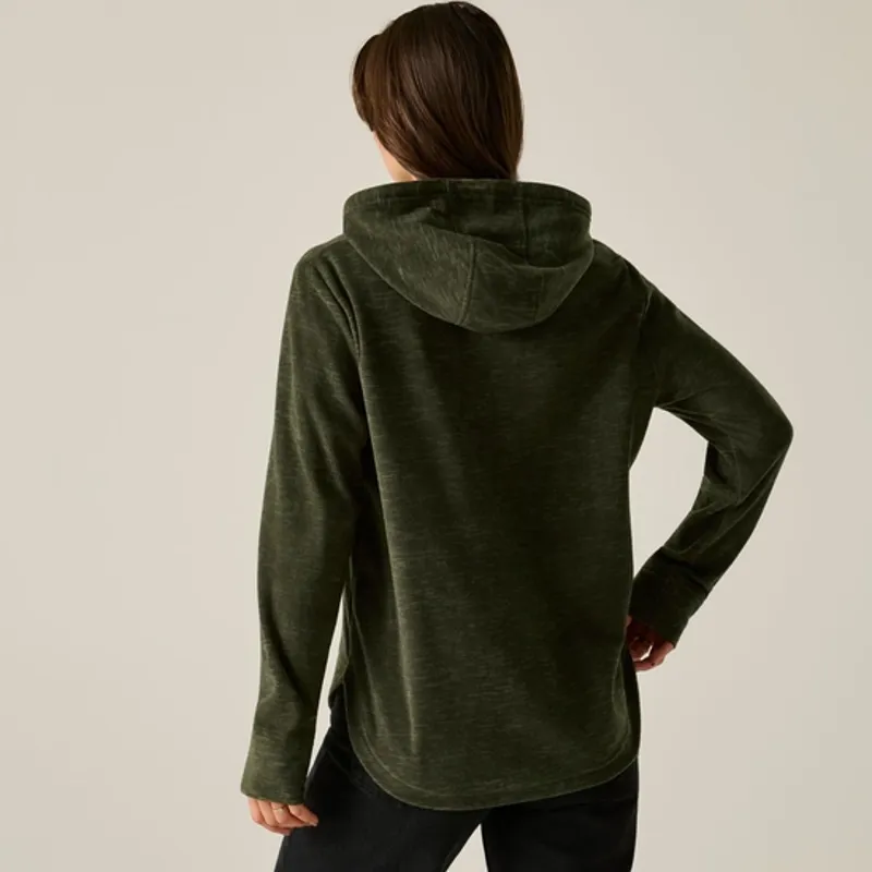 Regatta Ladies Mayse Hoody Fleece Dark Khaki-2