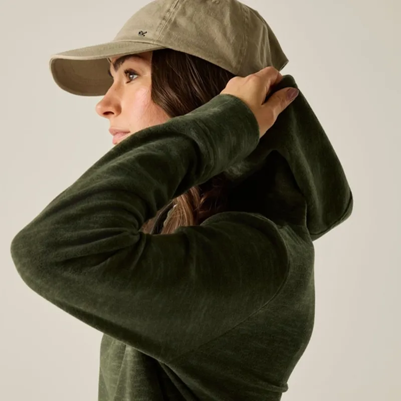 Regatta Ladies Mayse Hoody Fleece Dark Khaki-3