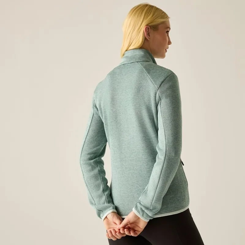 Regatta Ladies Newhill Full Zip Fleece Ivy Moss-2