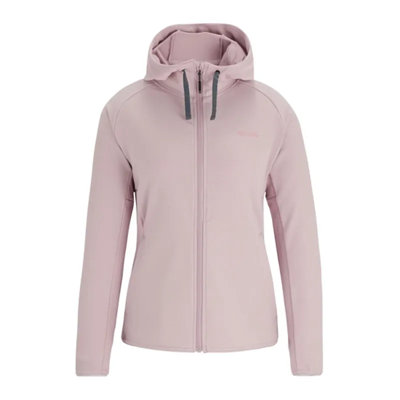 Regatta Ladies Nayna Hooded Full Zip Fleece Powder Lilac