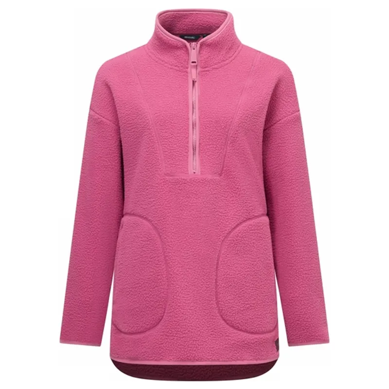 Regatta Ladies Frankie Borg Longline Half Zip Fleece Violet