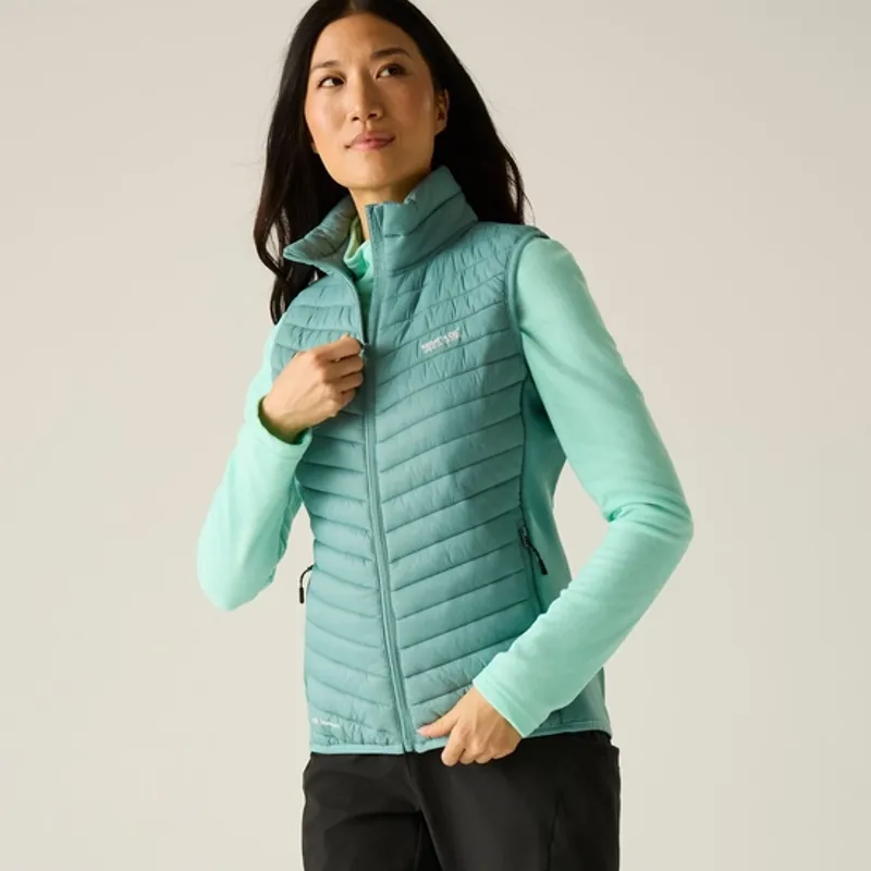 Regatta Ladies Andreson Hybrid Gilet Ivy Moss-1