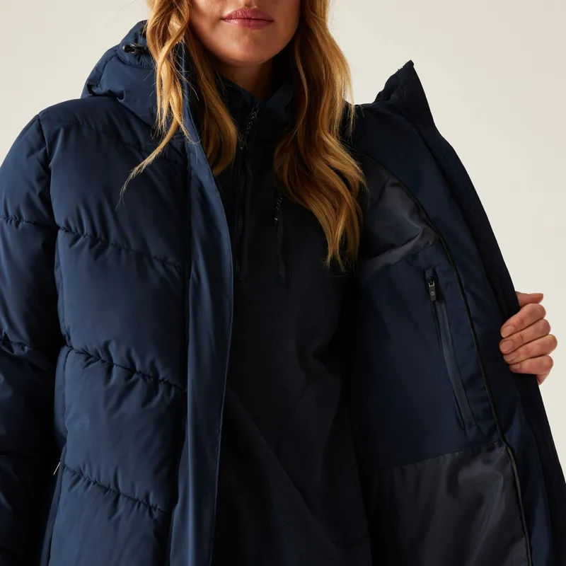Regatta Ladies Eloria Quilted Jacket Navy-6