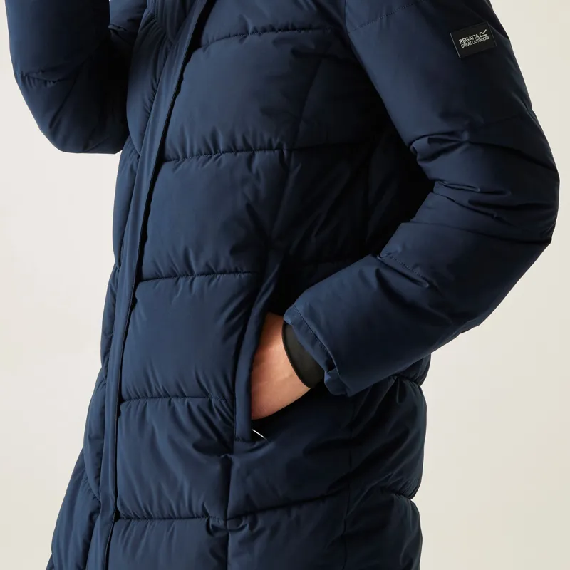 Regatta Ladies Eloria Quilted Jacket Navy-9