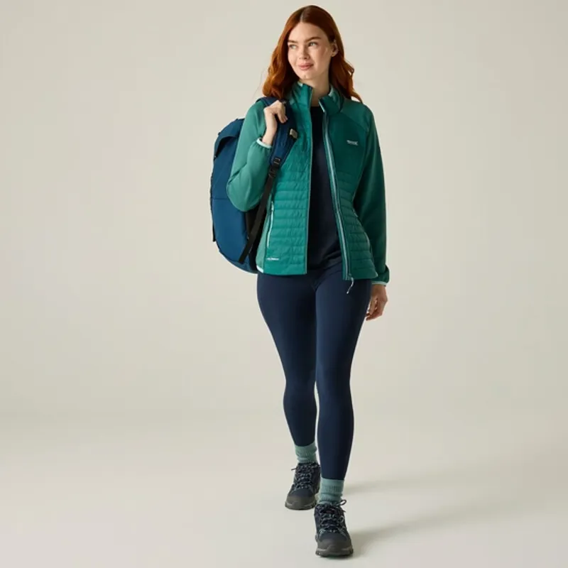 Regatta Ladies Clumber Hybrid Jacket Mediterranea-3