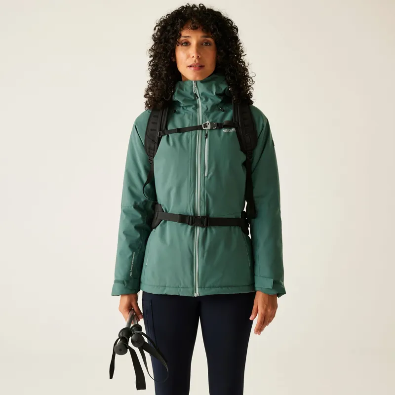 Regatta Ladies Highton Stretch Padded Jacket Spruce Green-3