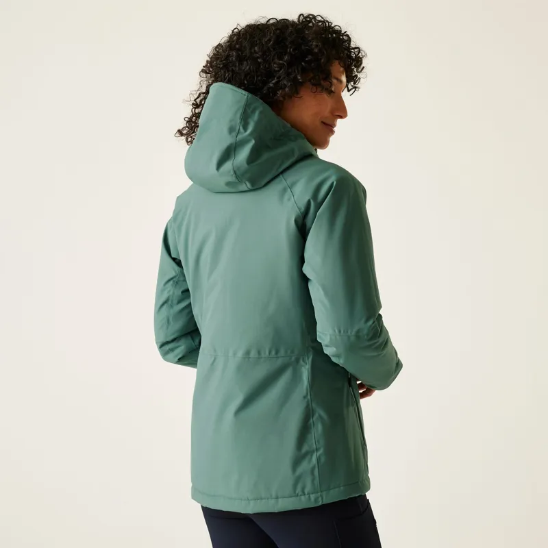 Regatta Ladies Highton Stretch Padded Jacket Spruce Green-4
