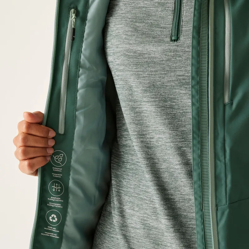 Regatta Ladies Highton Stretch Padded Jacket Spruce Green-5