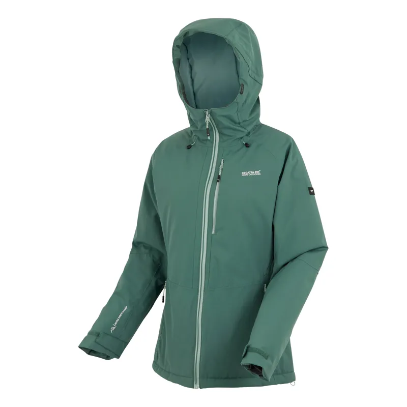 Regatta Ladies Highton Stretch Padded Jacket Spruce Green-2