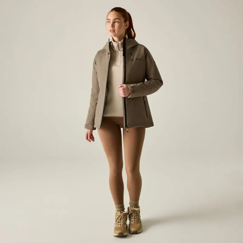 Regatta Ladies Highton Stretch Padded Jacket Mocha-5