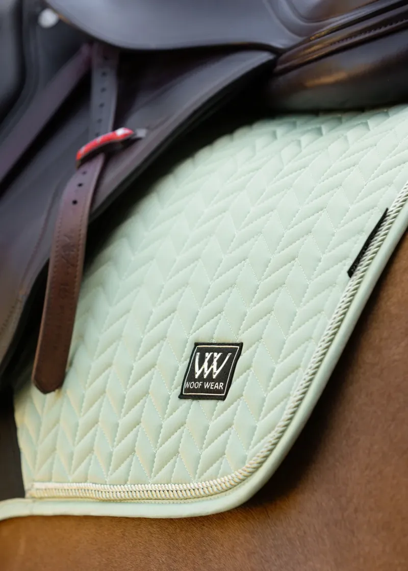 Woof Wear Herringbone Close Contact Pad Sage Green-2