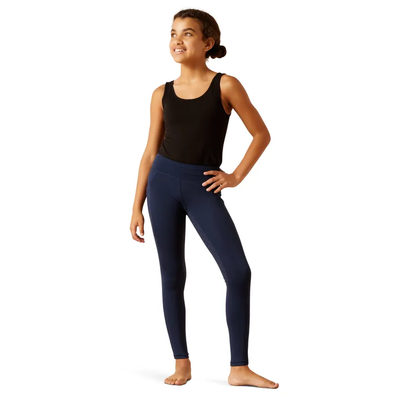 Ariat Youth EOS 2.0 Full Seat Tight Navy-3
