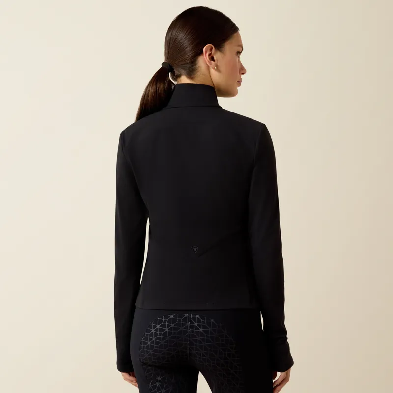 Ariat Ladies SolVeil Full Zip Sweatshirt Black-1