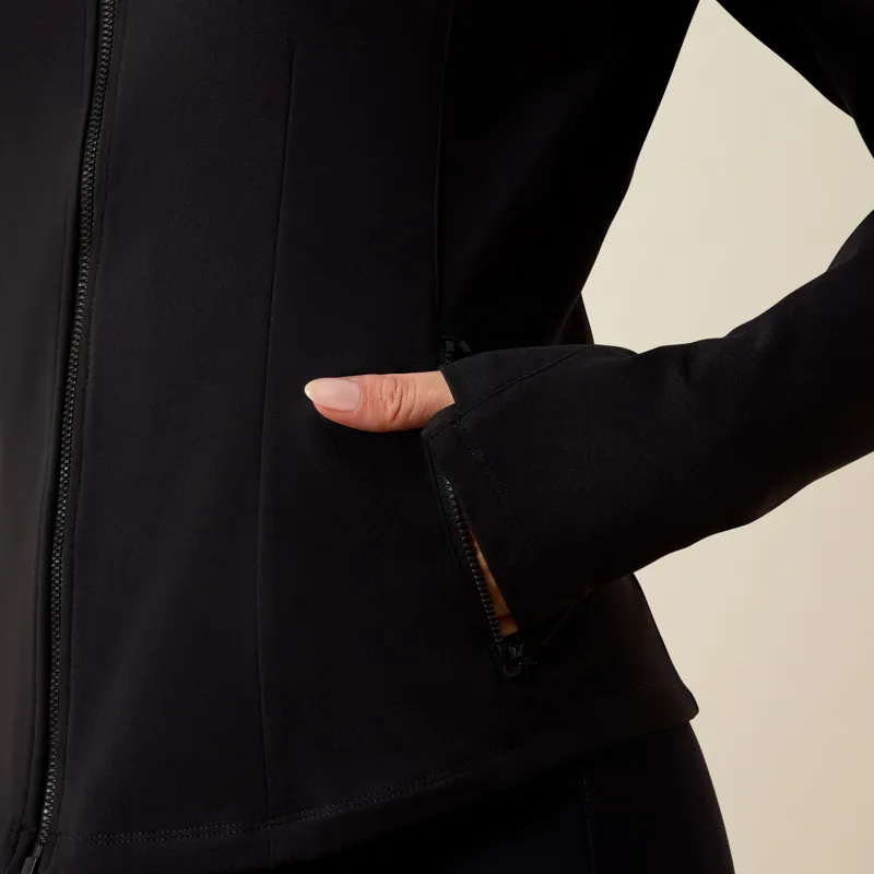 Ariat Ladies SolVeil Full Zip Sweatshirt Black-4