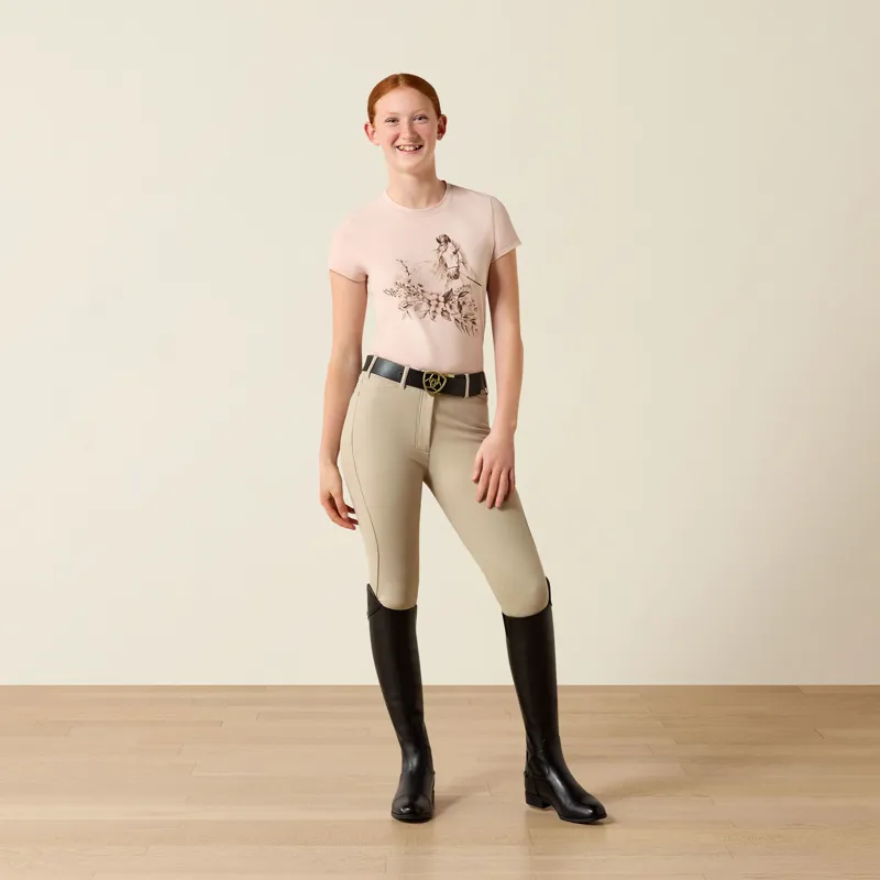 Ariat Youth Ethereal Equine T-Shirt Sepia Rose-2