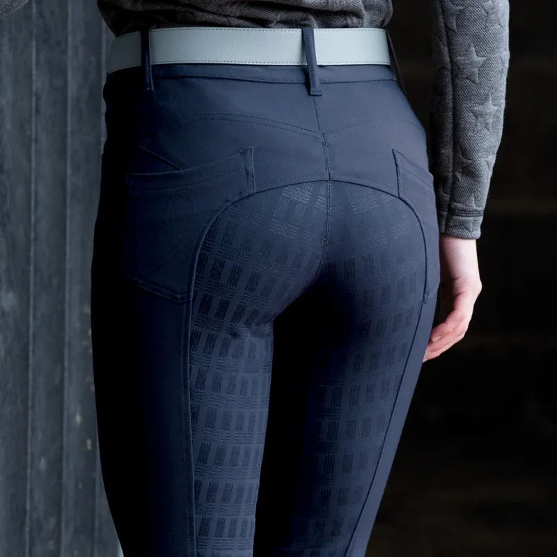 Equetech Ladies Shaper Breeches Navy-3