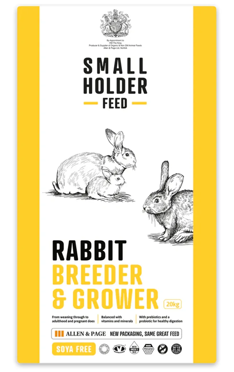 Small Holder Rabbit Breeder/Grower 20kg