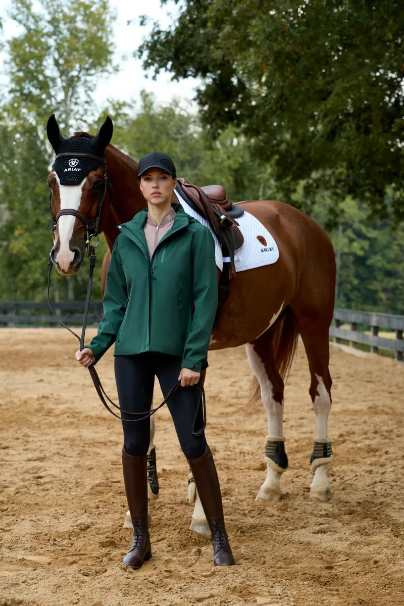 Ariat Ladies Coastal Waterproof Jacket Monstera-5