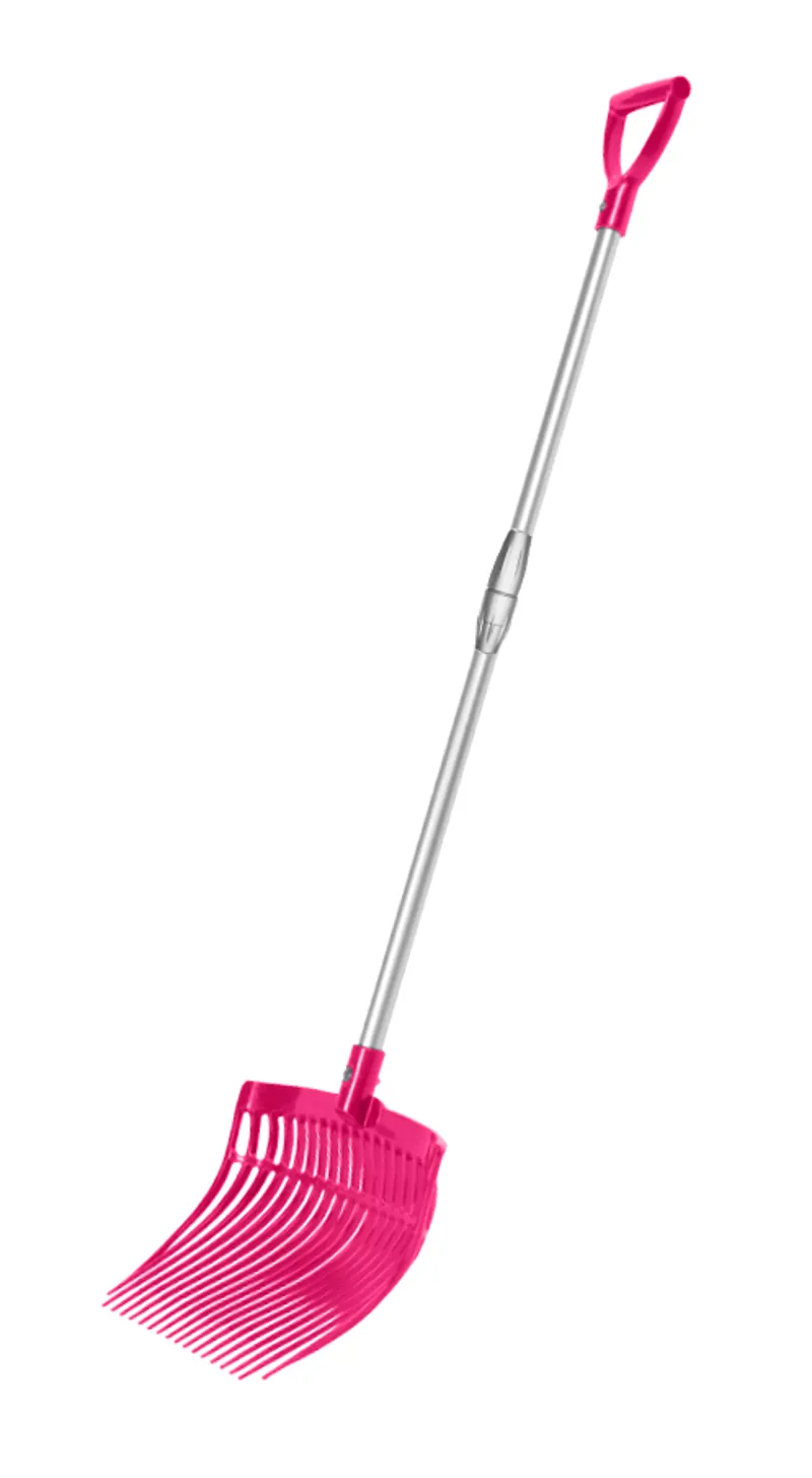 Km Elite Ultimate Telescopic Shavings Fork Hot Pink