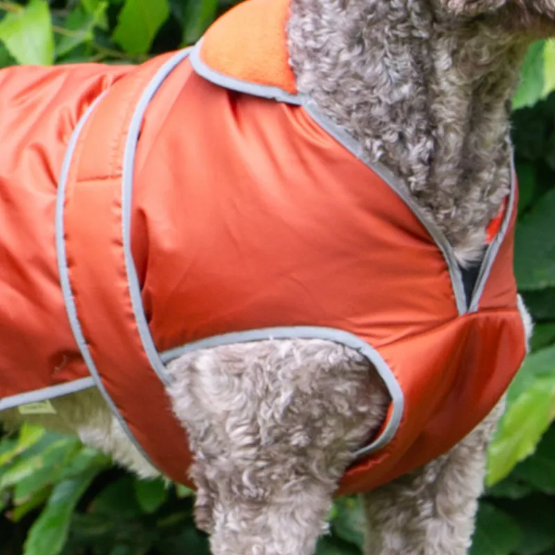 Ancol Stormguard Coat Terracotta-1