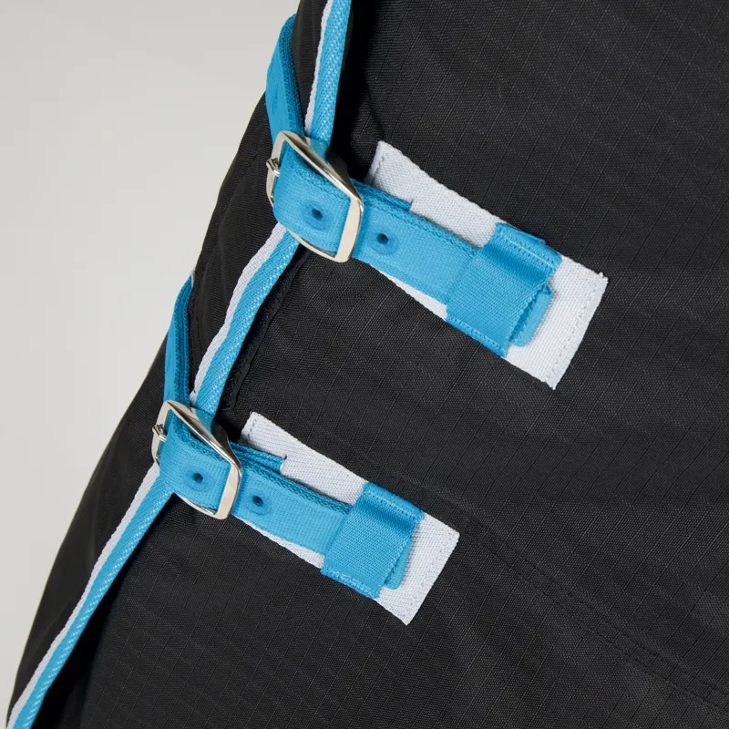 Bridleway Ontario 220g Turnout Rug Black-1