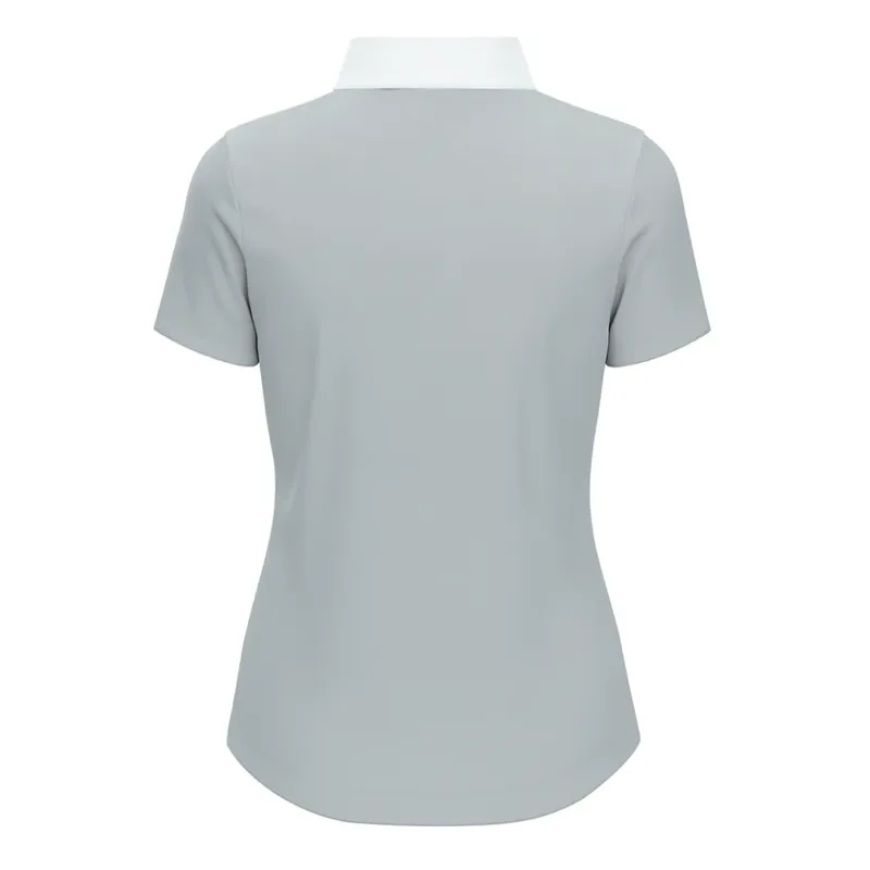 Equetech Ladies Virginia Competition Shirt Grey-1