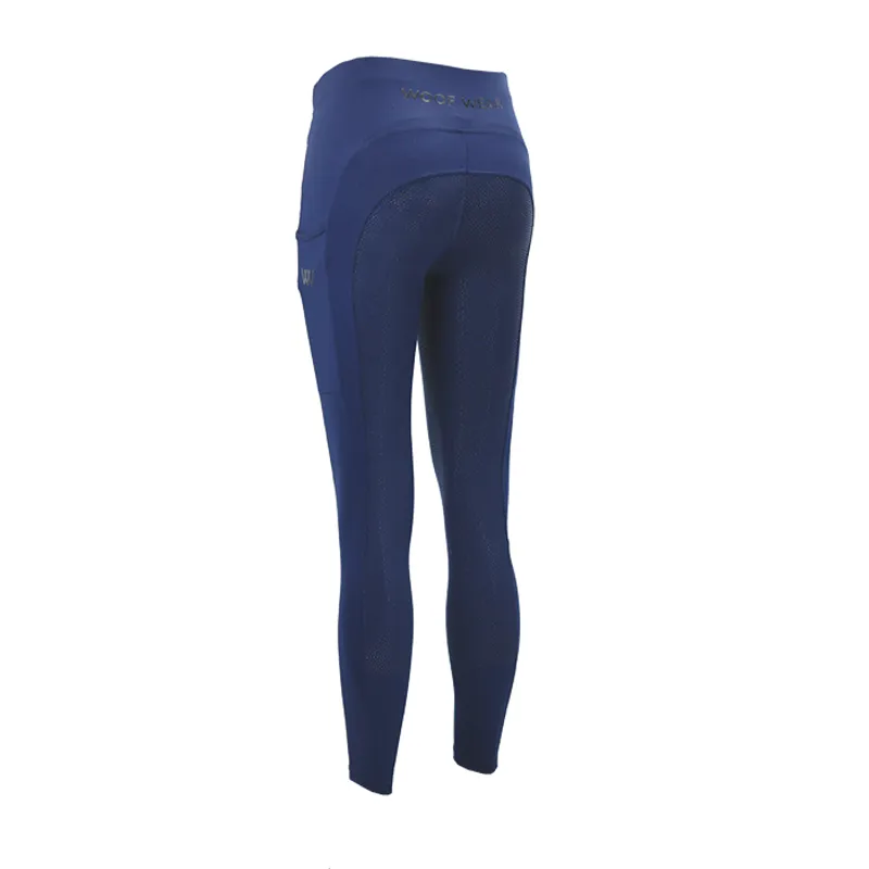 Woof Wear Young Rider Pro Tights Navy-1