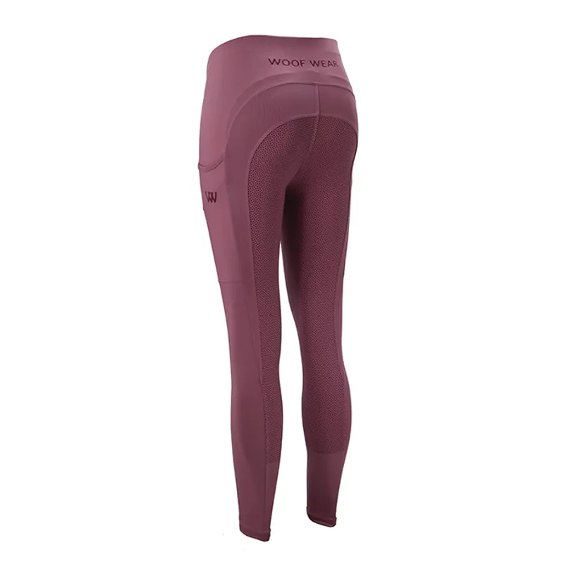 Woof Wear Young Rider Pro Tights Rose-1