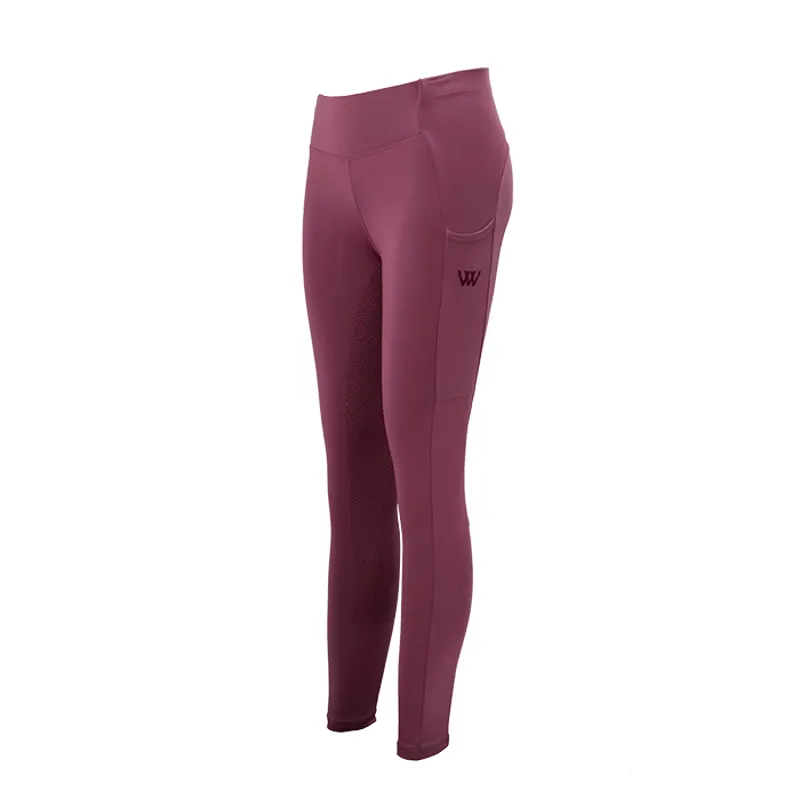 Woof Wear Young Rider Pro Tights Rose
