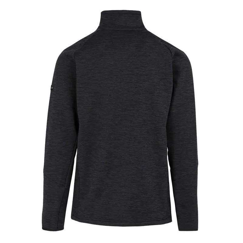 Regatta Mens Rivake Full Zip Fleece Black-1