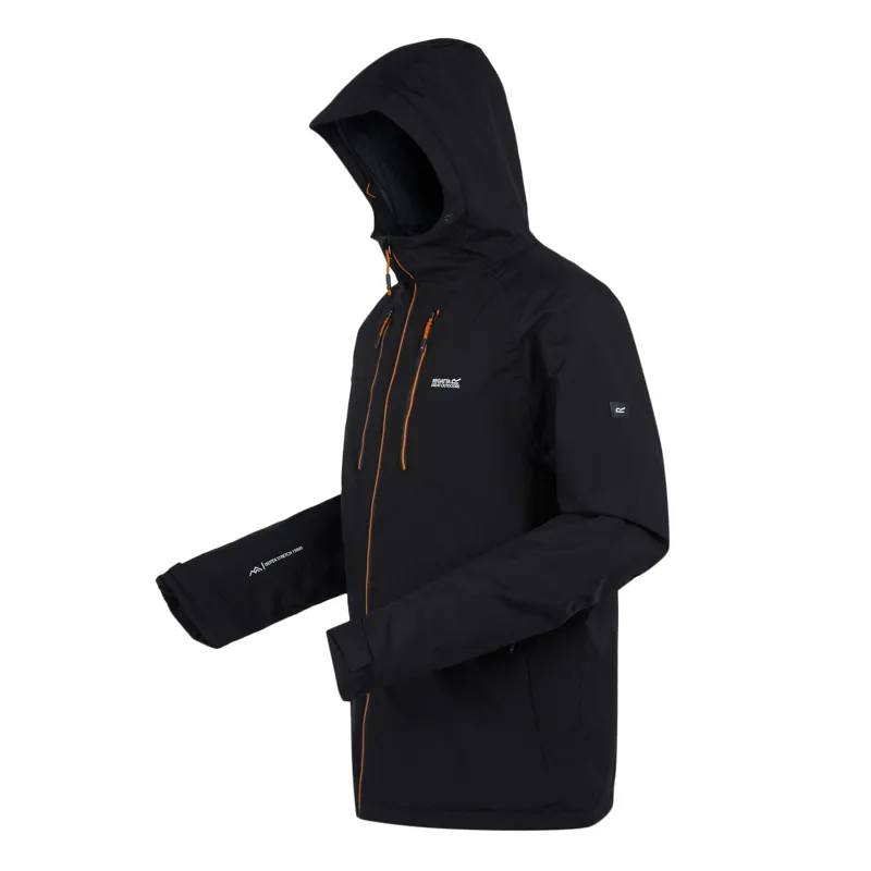 Regatta Mens Highton III Stretch Jacket Black-1