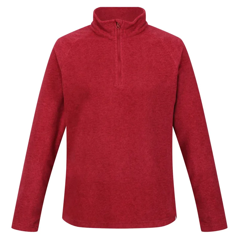 Regatta Ladies Pimlo 1/2 Zip Fleece Rumba Red