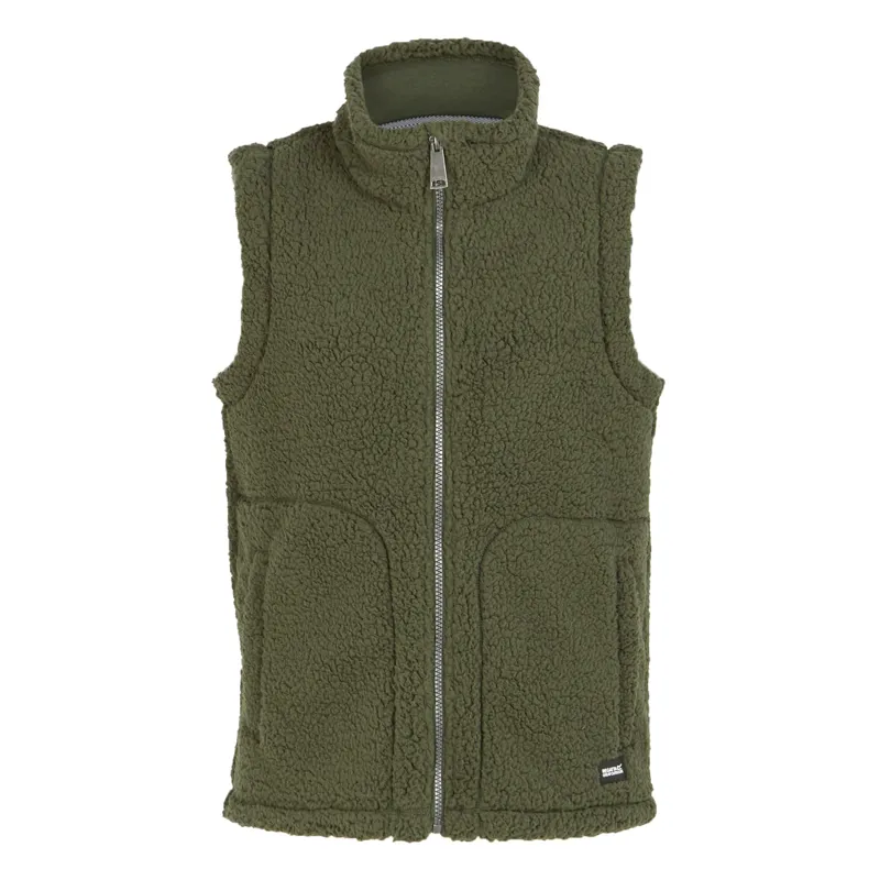 Regatta Ladies Calmry Fleece Gilet Dark Khaki