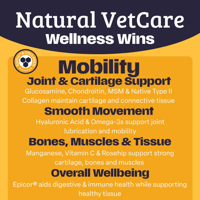Natural VetCare Mobility Chews 225g-1