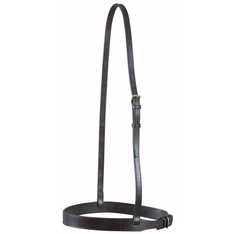 E Jeffries Falcon Plain Cavesson Noseband