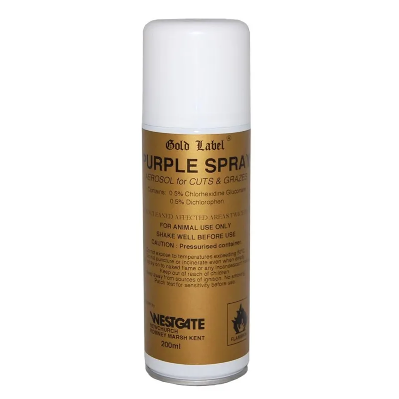 Gold Label Purple Spray Aerosol 200ml