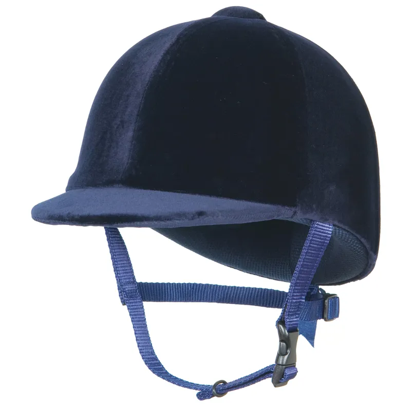 Champion Junior CPX3000 Velvet Hat Navy