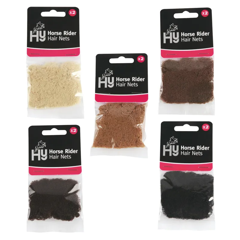 Heavyweight Hair Nets Dark Brown 2 pack