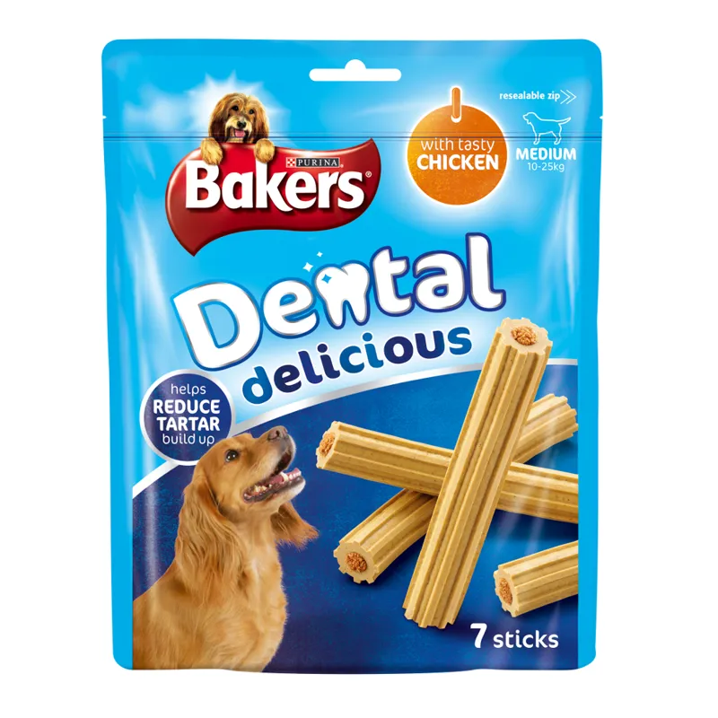Bakers Dental Delicious Medium Chicken