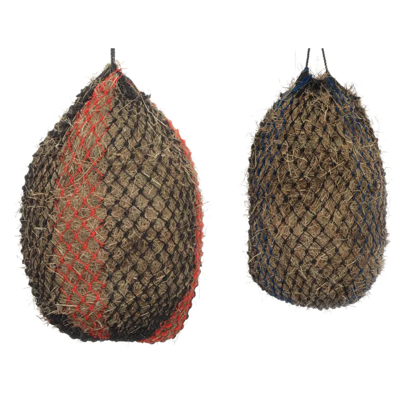 Shires Deluxe Haylage Haynet Fine Large Red/Black-1