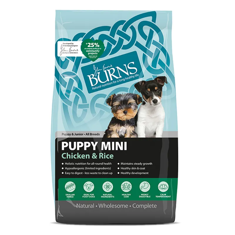 Burns Dog Puppy Mini Chicken