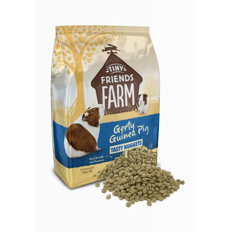 Tiny Friends Farm Gerty Guinea Tasty Nuggets 1.5kg