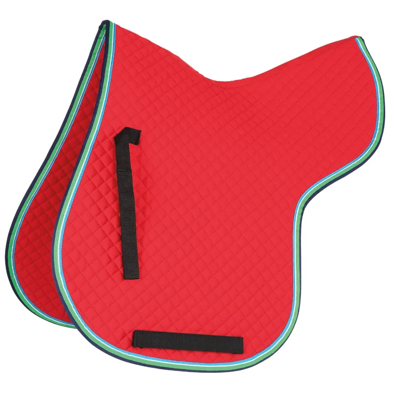 Shires Premium Numnah Red Cob